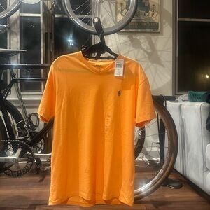 Men's Orange Polo T-Shirt